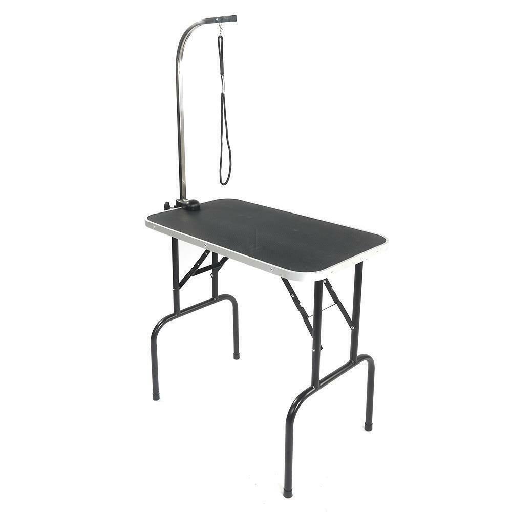 Grooming Table with Arm and Noose Rubber