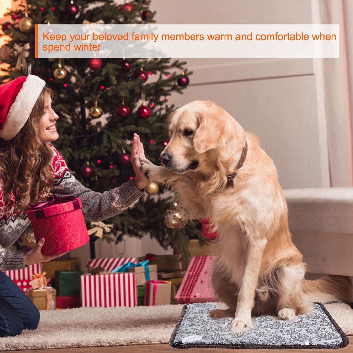 Bed Heated Mat for Dog and Cat