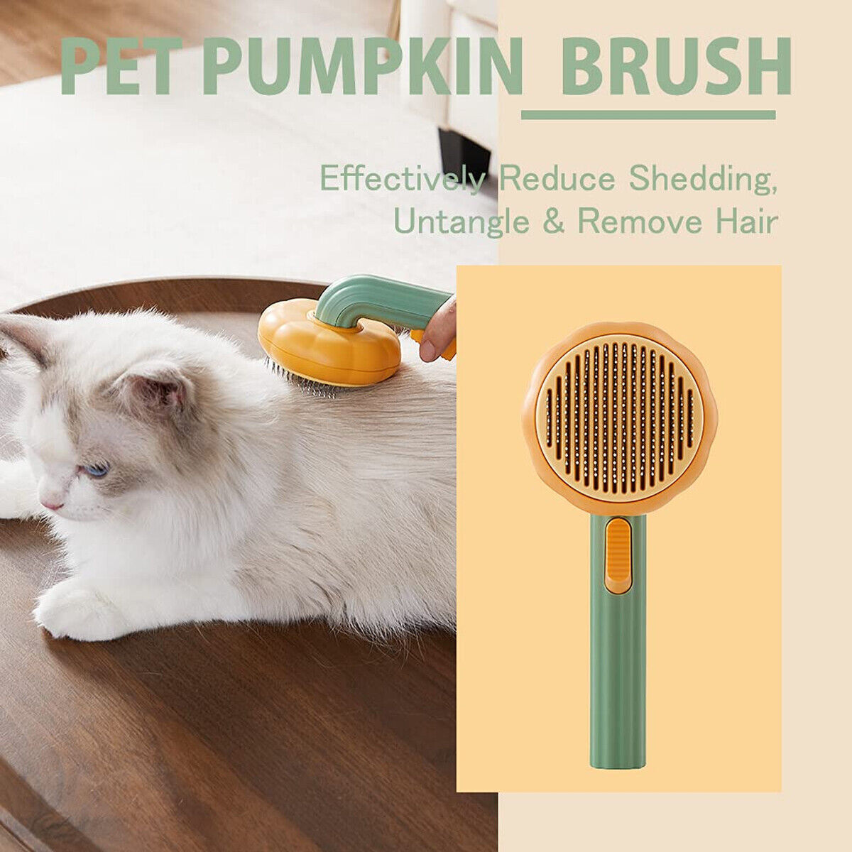 Pet Self Cleaning Massage Comb