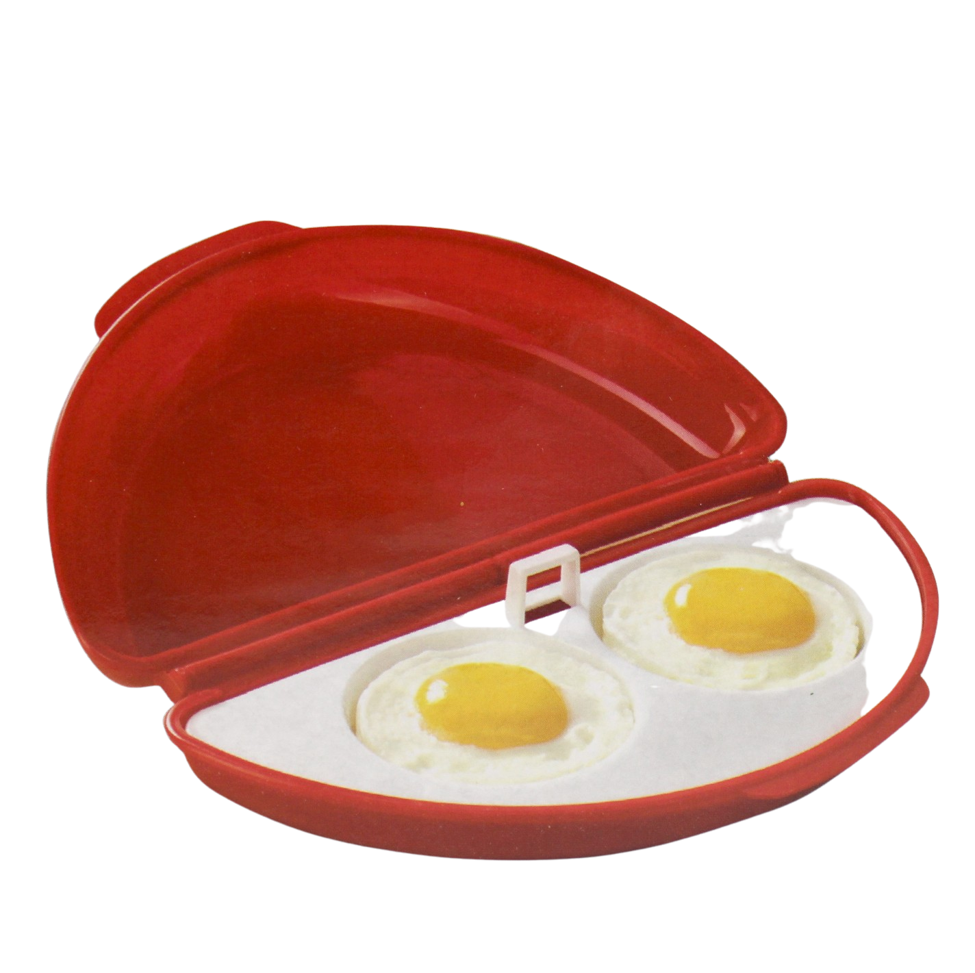 Egg Poacher Set Plastic Red