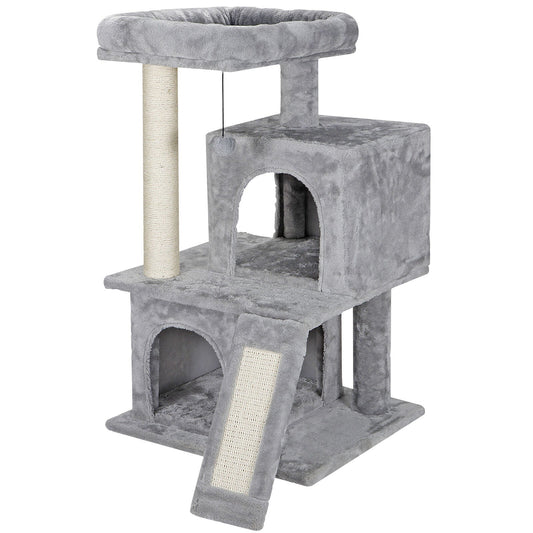 Cat Tree Tower for Multiple Cats with 34 Inches