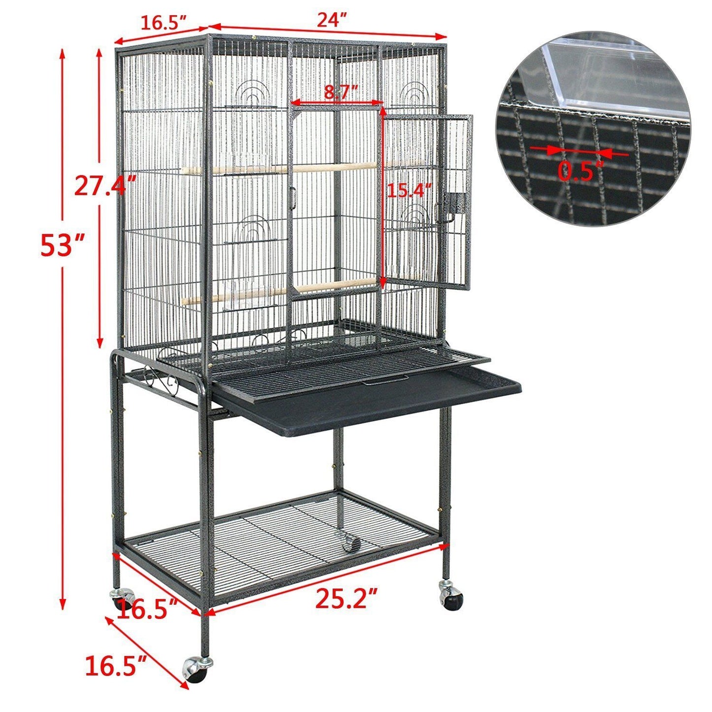 Pet Cage Play Top in Large Size