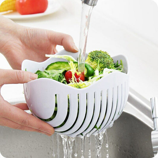 Salad Cutter Bowl Vegetable Fruit