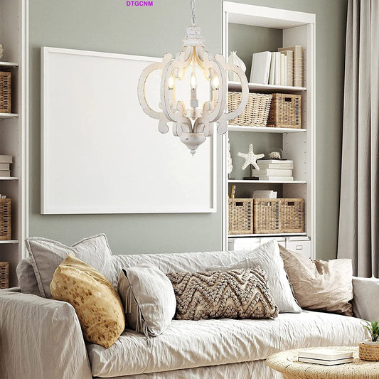Geometric Chandelier Lantern Light