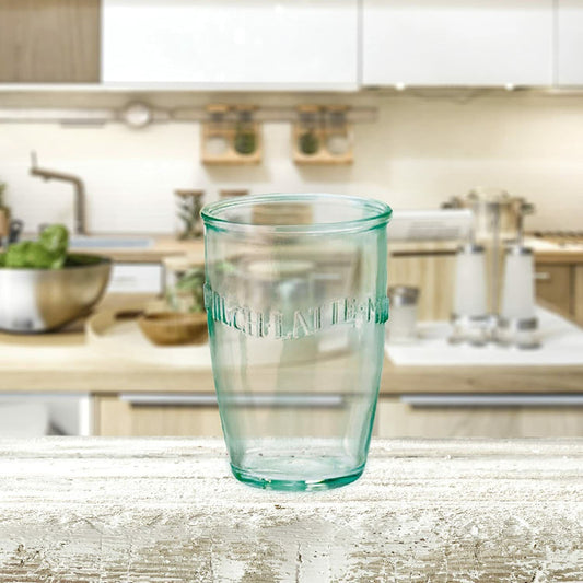 Amici Home Euro Milk Glass 13 Ounces Clear