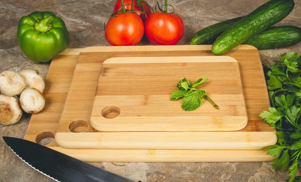 Bamboo Cutting Boards Set of 3