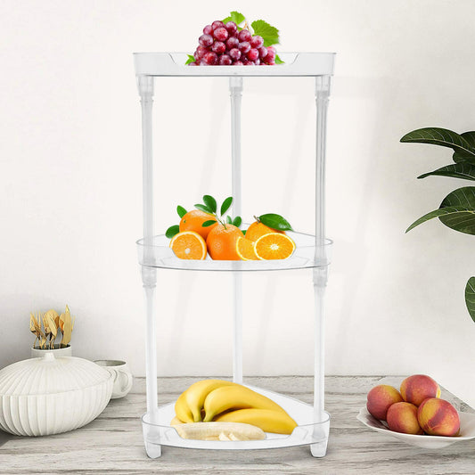 Storage Tray 3 Tier Corner Shelf