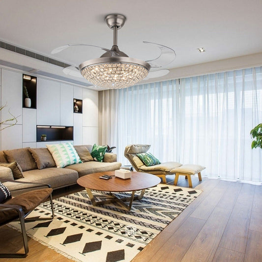 Chandelier Lamp with Remote 42 Inches