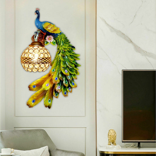 Modern Crystal Colour Wall Lamp