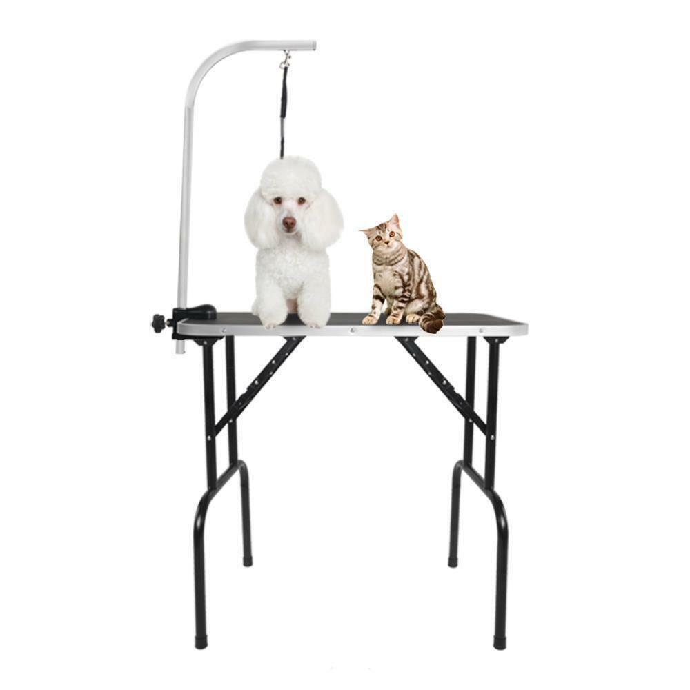 Grooming Table with Arm and Noose Rubber