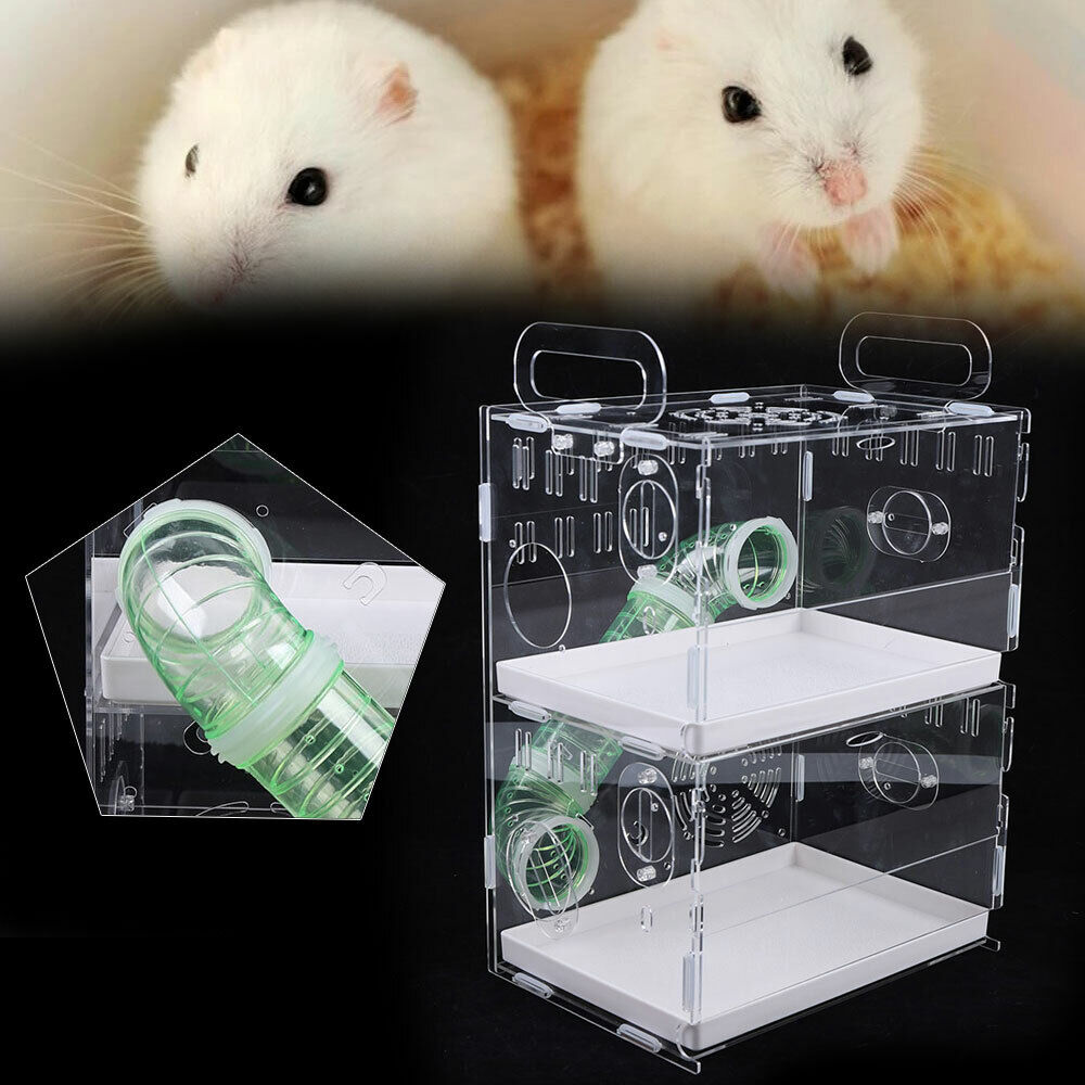 Hamster Cage Acrylic Pet Hideout