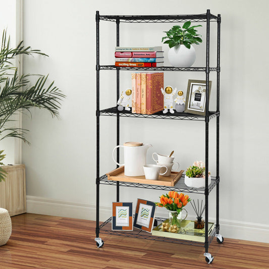Heavy Duty Shelf Storage Organizer Rack Rolling Carts