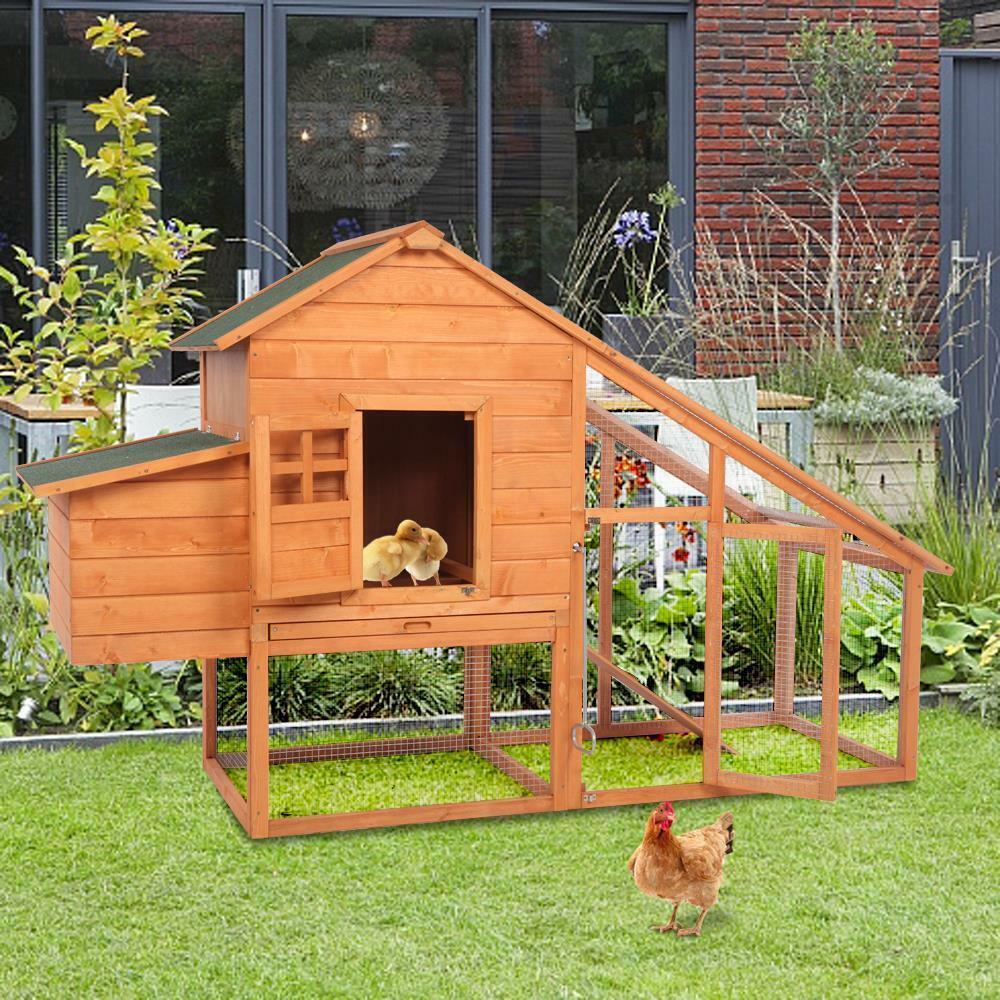 Chicken House Cage Wooden Coop