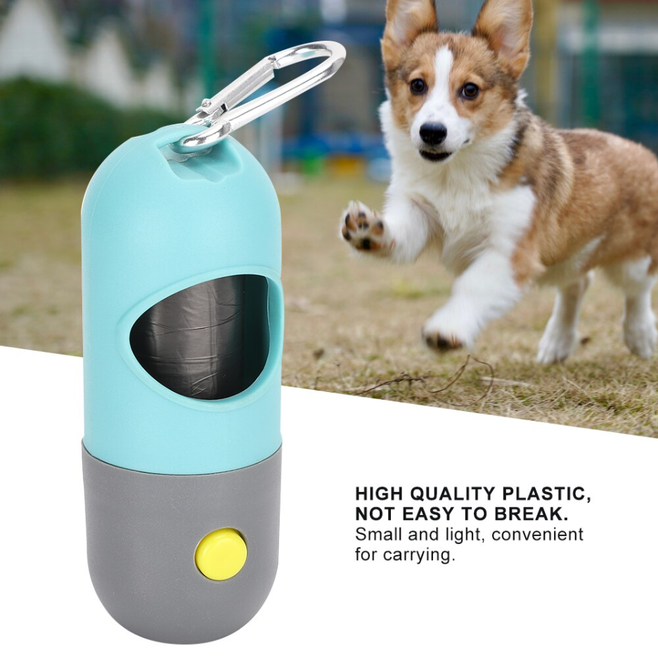 LED Pet Poop Waste Bags Dispenser