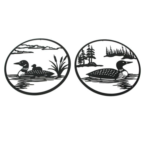 Loon Plaques Wall Hanging Decor